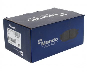 1 659 р. Колодки тормозные SKODA Octavia передние (4шт.) MANDO MANDO mbf015158  с доставкой в г. Кемерово. Увеличить фотографию 2