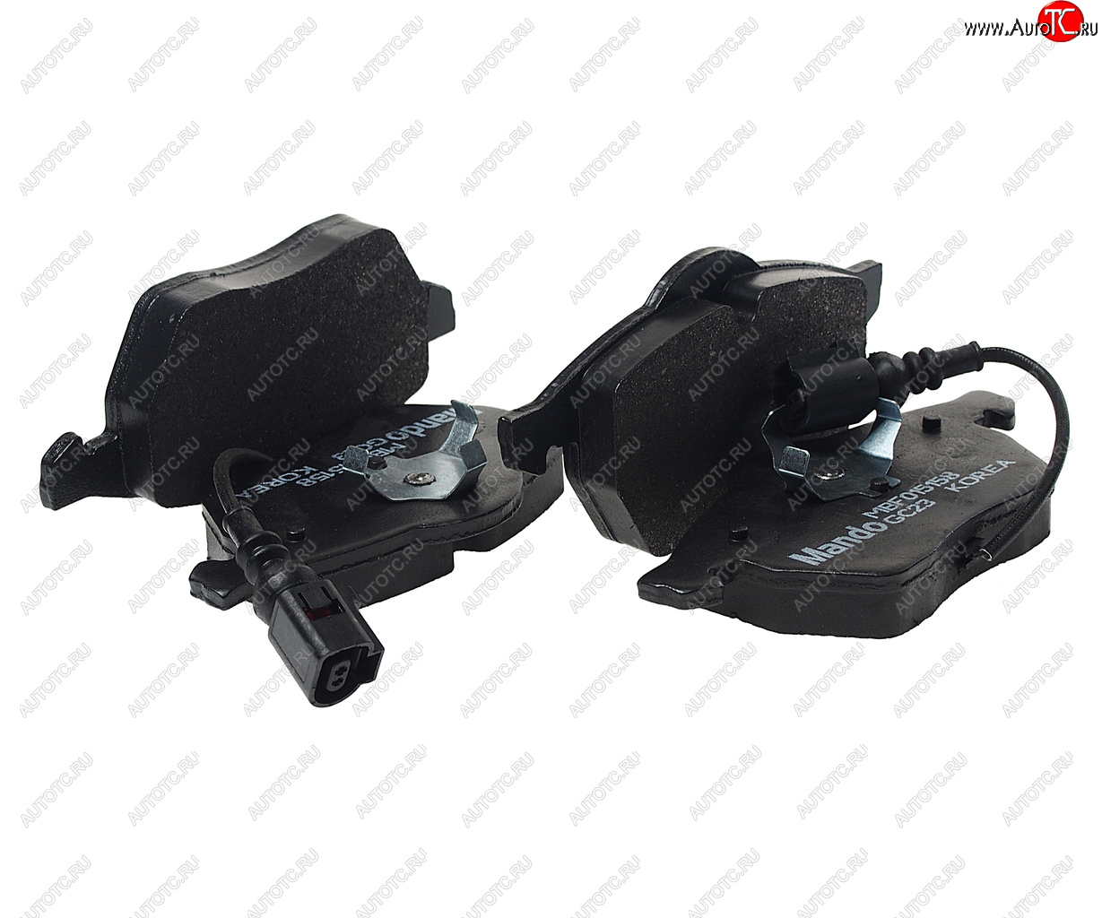 1 659 р. Колодки тормозные SKODA Octavia передние (4шт.) MANDO MANDO mbf015158  с доставкой в г. Кемерово