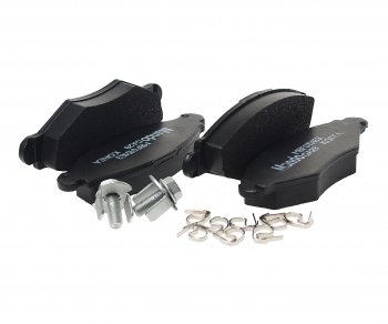 2 069 р. Колодки тормозные PEUGEOT 206,206SW (01-) передние (без АБС) (4шт.) MANDO MANDO mbf015163  с доставкой в г. Кемерово. Увеличить фотографию 1