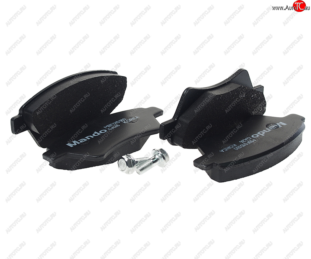 1 399 р. Колодки тормозные RENAULT Megane 2,Scenic 2 передние (4шт.) MANDO MANDO mbf015180  с доставкой в г. Кемерово