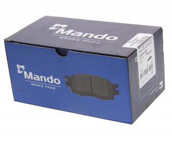 2 679 р. Колодки тормозные BMW E60,E61,E65 передние (4шт.) MANDO MANDO mbf015190 MANDO mbf015190  с доставкой в г. Кемерово. Увеличить фотографию 2