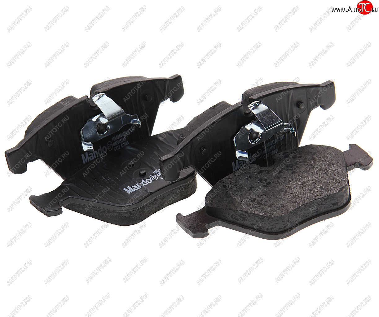 2 679 р. Колодки тормозные BMW E60,E61,E65 передние (4шт.) MANDO MANDO mbf015190 MANDO mbf015190  с доставкой в г. Кемерово