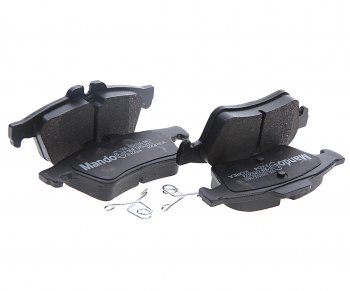 1 429 р. Колодки тормозные CITROEN C5 (10-) задние (4шт.) MANDO MANDO mbf015203 MANDO mbf015203  с доставкой в г. Кемерово. Увеличить фотографию 1
