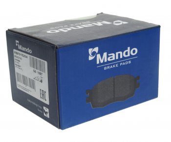 1 499 р. Колодки тормозные PEUGEOT 407,407SW,607 (9D,9U) (00-) (1.63.0) задние (4шт.) MANDO MANDO mbf015204  с доставкой в г. Кемерово. Увеличить фотографию 2