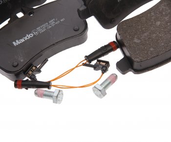 1 739 р. Колодки тормозные MERCEDES A (W169),B (W245) передние (4шт.) MANDO MANDO mbf015210  с доставкой в г. Кемерово. Увеличить фотографию 2