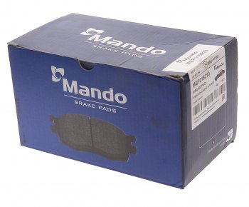1 739 р. Колодки тормозные MERCEDES A (W169),B (W245) передние (4шт.) MANDO MANDO mbf015210  с доставкой в г. Кемерово. Увеличить фотографию 3