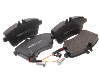 1 739 р. Колодки тормозные MERCEDES A (W169),B (W245) передние (4шт.) MANDO MANDO mbf015210  с доставкой в г. Кемерово. Увеличить фотографию 1