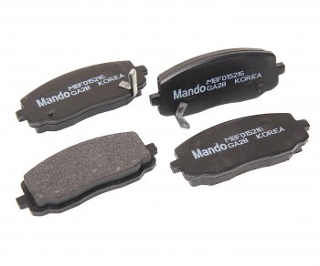 999 р. Колодки тормозные KIA Picanto (05-) передние (4шт.) MANDO MANDO mbf015216  с доставкой в г. Кемерово. Увеличить фотографию 1