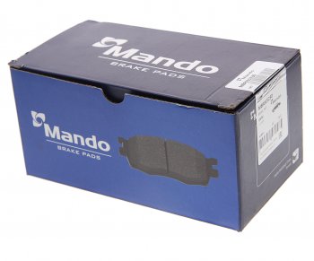 2 799 р. Колодки тормозные BMW 1 (E81,87),3 (E90,E91) передние (4шт.) MANDO MANDO mbf015230  с доставкой в г. Кемерово. Увеличить фотографию 2