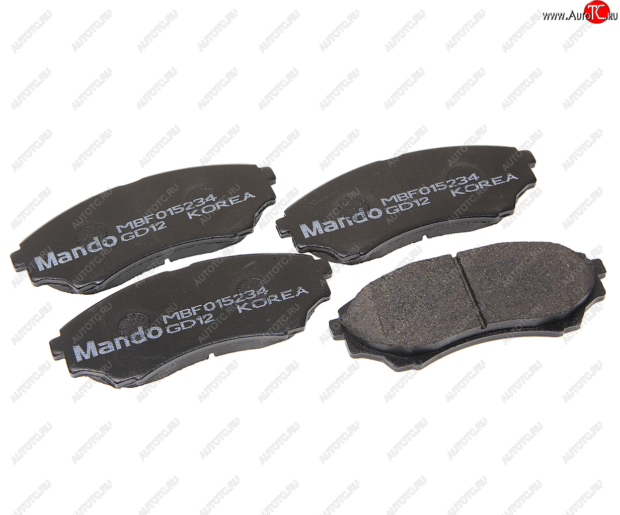 1 699 р. Колодки тормозные FORD Ranger (99-) MAZDA B-Serie (99-) (4шт.) MANDO MANDO mbf015234  с доставкой в г. Кемерово