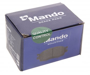 1 989 р. Колодки тормозные FORD Fiesta (09-) передние (4шт.) MANDO MANDO mbf015245 MANDO mbf015245  с доставкой в г. Кемерово. Увеличить фотографию 2