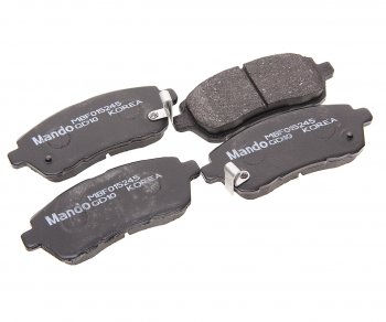 1 989 р. Колодки тормозные FORD Fiesta (09-) передние (4шт.) MANDO MANDO mbf015245 MANDO mbf015245  с доставкой в г. Кемерово. Увеличить фотографию 1