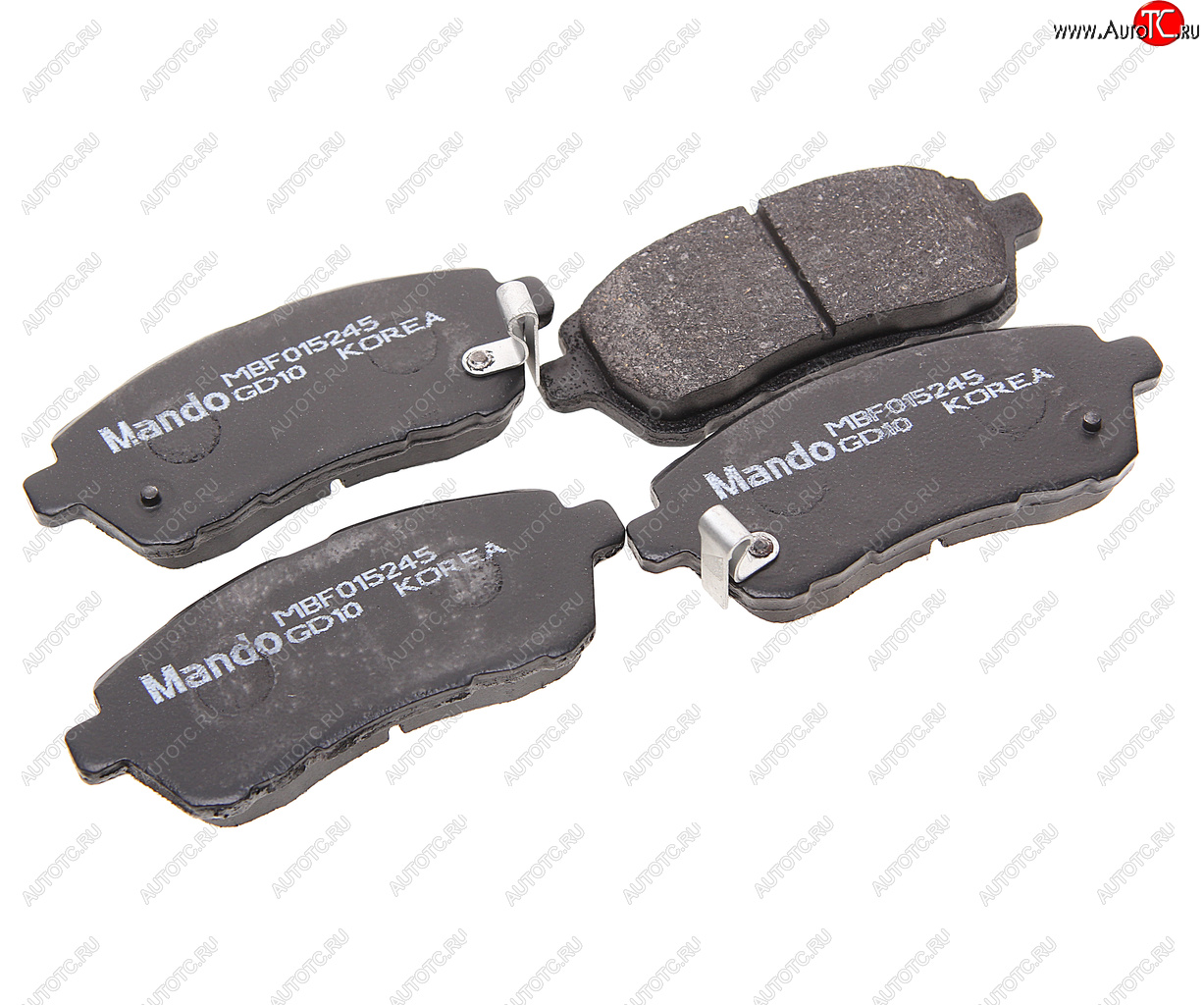 1 989 р. Колодки тормозные FORD Fiesta (09-) передние (4шт.) MANDO MANDO mbf015245 MANDO mbf015245  с доставкой в г. Кемерово