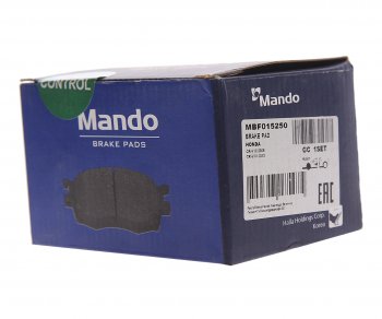 1 549 р. Колодки тормозные HONDA CR-V 3 (07-) задние (4шт.) MANDO MANDO mbf015250 MANDO mbf015250  с доставкой в г. Кемерово. Увеличить фотографию 2