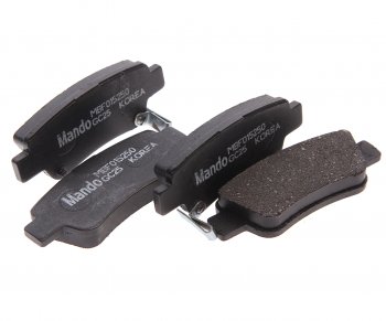 1 549 р. Колодки тормозные HONDA CR-V 3 (07-) задние (4шт.) MANDO MANDO mbf015250 MANDO mbf015250  с доставкой в г. Кемерово. Увеличить фотографию 1