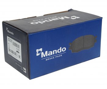 2 899 р. Колодки тормозные BMW X5 (E70),X6 (E71) передние (4шт.) MANDO MANDO mbf015256  с доставкой в г. Кемерово. Увеличить фотографию 2