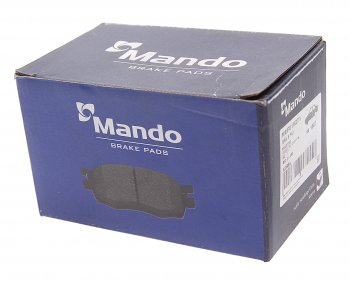1 869 р. Колодки тормозные HYUNDAI Solaris (11-) KIA Rio (11-) передние (4шт.) MANDO MANDO mbf015271  с доставкой в г. Кемерово. Увеличить фотографию 3