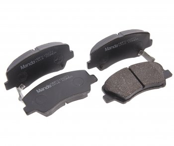 1 869 р. Колодки тормозные HYUNDAI Solaris (11-) KIA Rio (11-) передние (4шт.) MANDO MANDO mbf015271  с доставкой в г. Кемерово. Увеличить фотографию 1