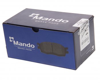 2 189 р. Колодки тормозные BMW 1 (F21),3 (F30) передние (4шт.) MANDO MANDO mbf015273 MANDO mbf015273  с доставкой в г. Кемерово. Увеличить фотографию 2