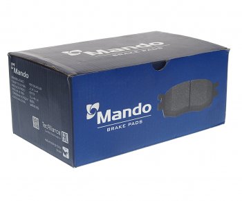 4 499 р. Колодки тормозные MERCEDES ML (W164) (05-11) передние (4шт.) MANDO MANDO mbf015276 MANDO mbf015276  с доставкой в г. Кемерово. Увеличить фотографию 2