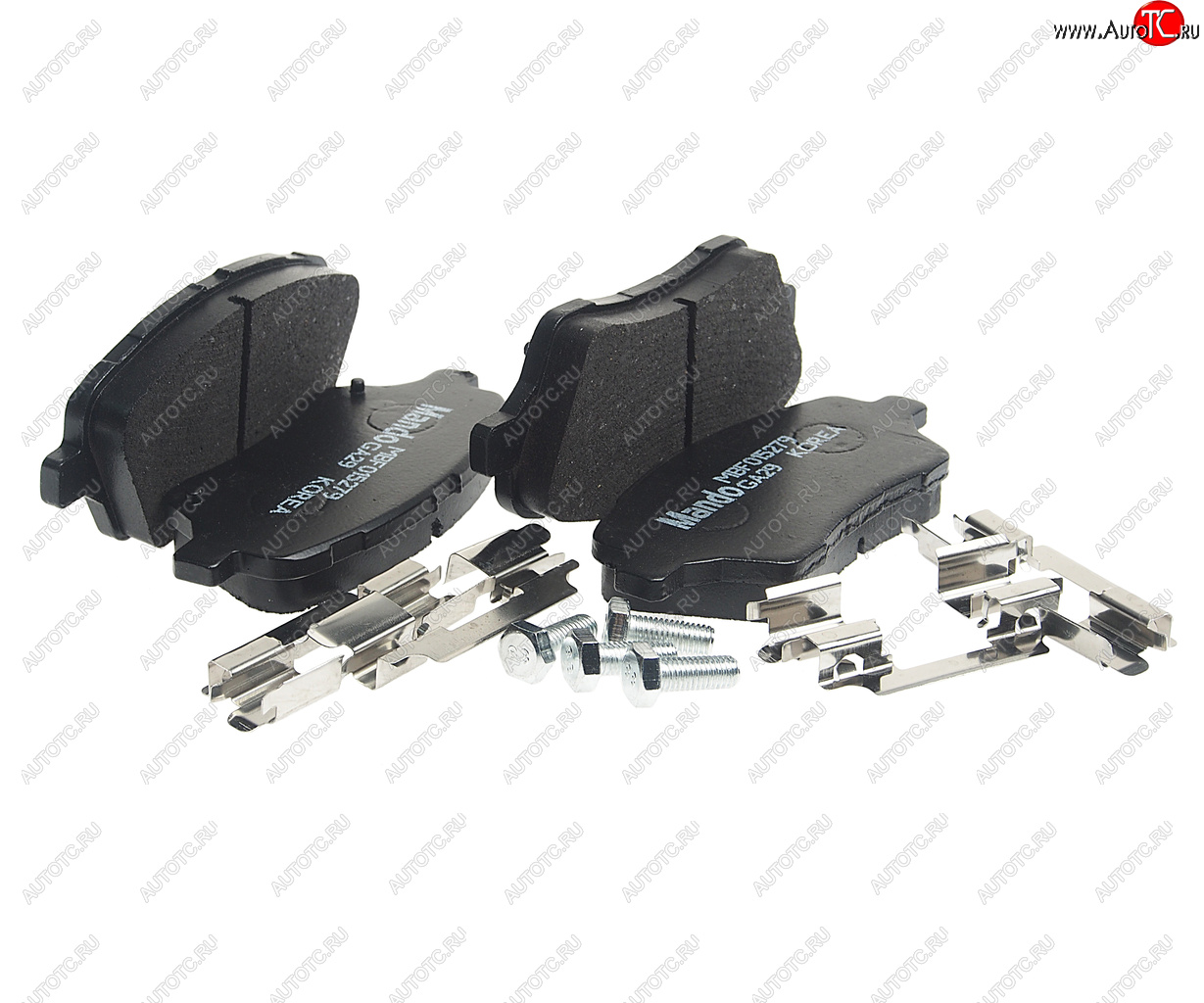 1 259 р. Колодки тормозные FORD Fiesta (12-) передние (4шт.) MANDO MANDO mbf015279  с доставкой в г. Кемерово
