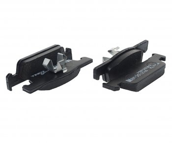 1 599 р. Колодки тормозные RENAULT Logan (14-),Sandero (14-) передние (4шт.) MANDO MANDO mbf015282  с доставкой в г. Кемерово. Увеличить фотографию 1