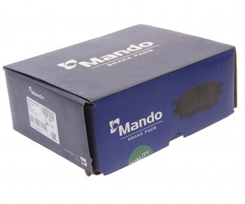 3 269 р. Колодки тормозные FORD Focus ST (12-),Kuga (13-) передние (4шт.) MANDO MANDO mbf015284  с доставкой в г. Кемерово. Увеличить фотографию 3