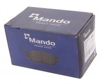 1 859 р. Колодки тормозные NISSAN X-Trail (T32R) (14-) (2.0/2.5) передние (4шт.) MANDO MANDO mbf015288 MANDO mbf015288  с доставкой в г. Кемерово. Увеличить фотографию 3
