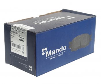 1 639 р. Колодки тормозные HONDA Accord (08-13),Civic (12-) передние (4шт.) MANDO MANDO mbf015289 MANDO mbf015289  с доставкой в г. Кемерово. Увеличить фотографию 2