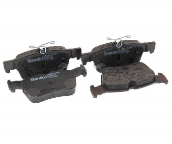 1 479 р. Колодки тормозные FORD Mondeo (15-) задние (4шт.) MANDO MANDO mbf015292  с доставкой в г. Кемерово. Увеличить фотографию 1