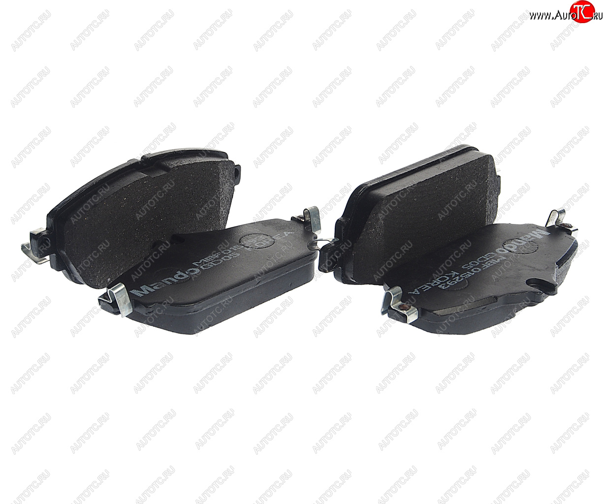 2 899 р. Колодки тормозные MERCEDES C (W205) передние (4шт.) MANDO MANDO mbf015293 MANDO mbf015293  с доставкой в г. Кемерово