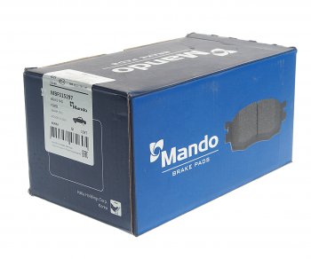 2 789 р. Колодки тормозные FORD Mondeo (15-) передние (4шт.) MANDO MANDO mbf015297 MANDO mbf015297  с доставкой в г. Кемерово. Увеличить фотографию 2
