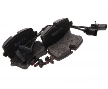 1 599 р. Колодки тормозные AUDI A8 (09-) задние (4шт.) MANDO MANDO mbf015384 MANDO mbf015384  с доставкой в г. Кемерово. Увеличить фотографию 1