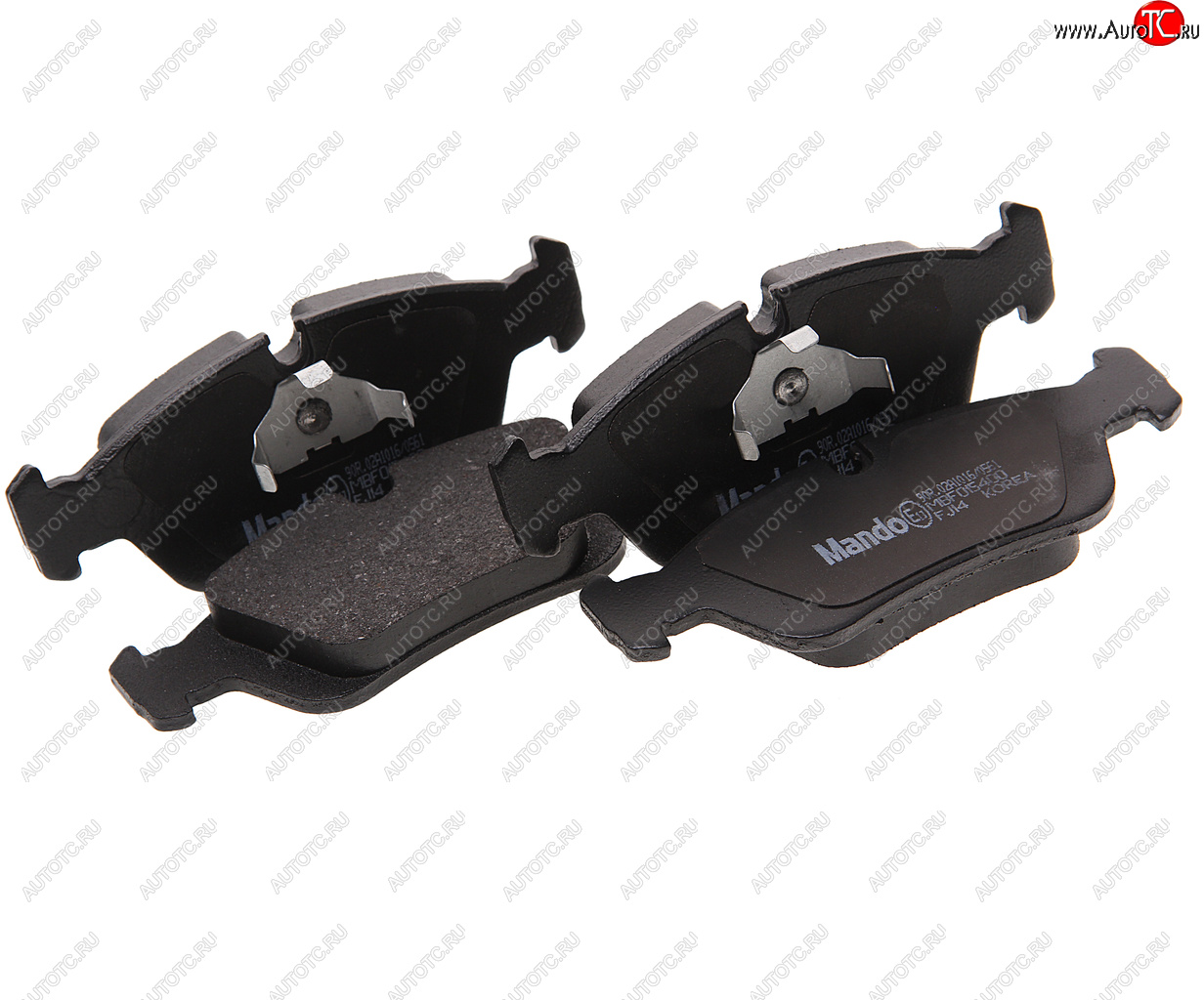 1 499 р. Колодки тормозные BMW E36,E46,Z3,E36,Z4,E85 (98-) передние (4шт.) MANDO MANDO mbf015400 MANDO mbf015400  с доставкой в г. Кемерово