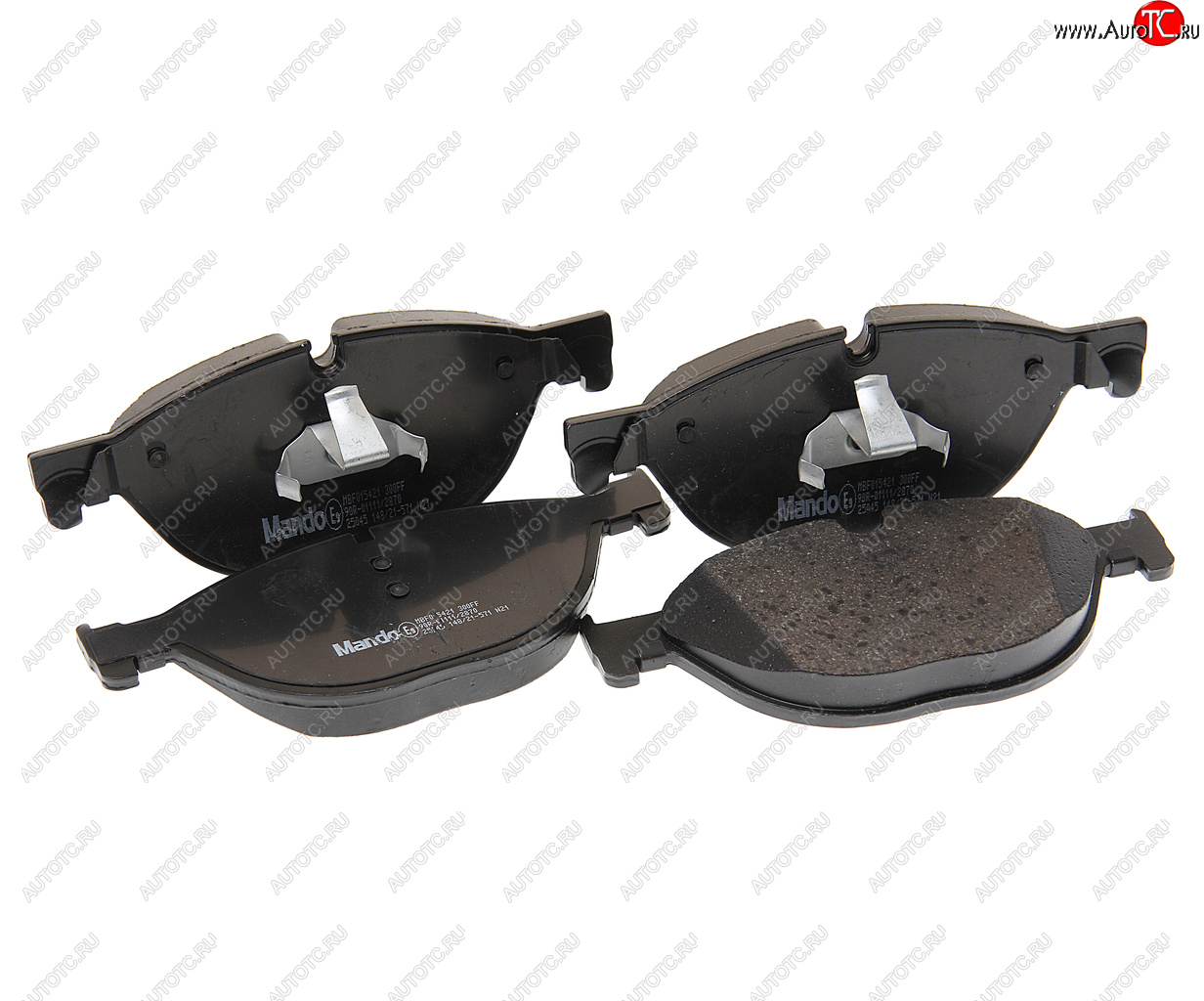 2 699 р. Колодки тормозные BMW 5 (F07,F10),7 (F01) передние (4шт.) MANDO MANDO mbf015421 MANDO mbf015421  с доставкой в г. Кемерово