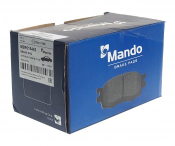 4 089 р. Колодки тормозные CHRYSLER Voyager 3 DODGE Caravan передние (4шт.) MANDO MANDO mbf015443 MANDO mbf015443  с доставкой в г. Кемерово. Увеличить фотографию 2