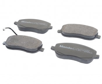 1 499 р. Колодки тормозные PEUGEOT CITROEN передние (4шт.) MANDO MANDO mbf015464 MANDO mbf015464  с доставкой в г. Кемерово. Увеличить фотографию 1