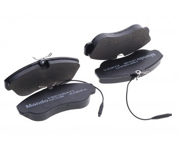 2 599 р. Колодки тормозные PEUGEOT Boxer передние (4шт.) MANDO MANDO mbf015471 MANDO mbf015471  с доставкой в г. Кемерово. Увеличить фотографию 1