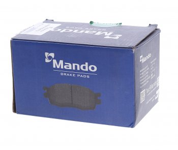 2 069 р. Колодки тормозные PEUGEOT Expert (95-06) CITROEN Jumpy (95-) передние (4шт.) MANDO MANDO mbf015472 MANDO mbf015472  с доставкой в г. Кемерово. Увеличить фотографию 2