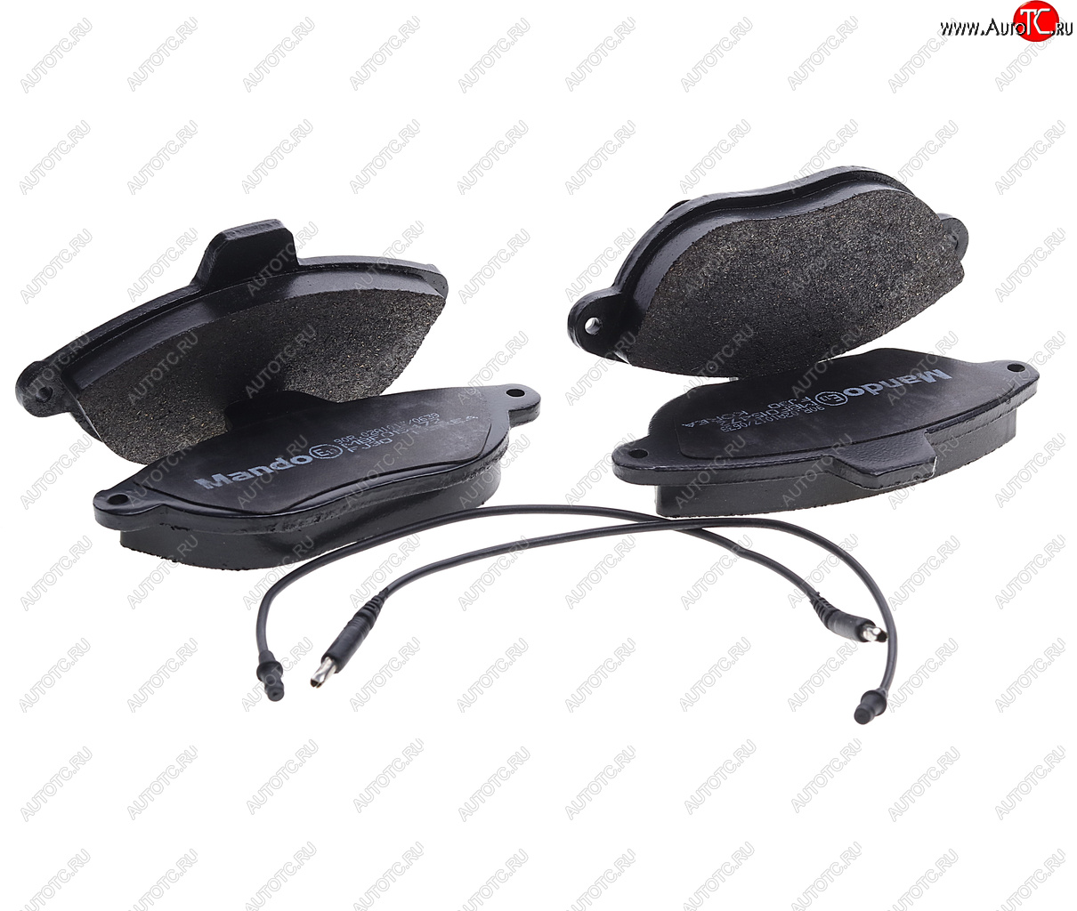 2 069 р. Колодки тормозные PEUGEOT Expert (95-06) CITROEN Jumpy (95-) передние (4шт.) MANDO MANDO mbf015472 MANDO mbf015472  с доставкой в г. Кемерово