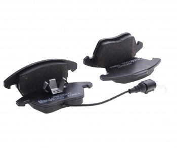 2 179 р. Колодки тормозные PEUGEOT 307 (03-10),308 (07-) CITROEN C4 (04-) передние (4шт.) MANDO MANDO mbf015477 MANDO mbf015477  с доставкой в г. Кемерово. Увеличить фотографию 1