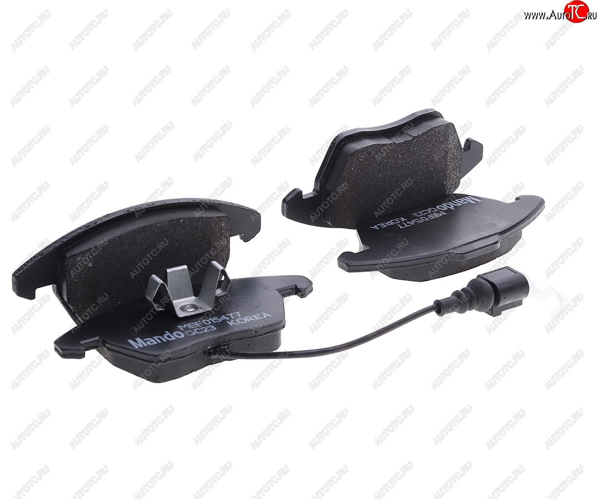 2 179 р. Колодки тормозные PEUGEOT 307 (03-10),308 (07-) CITROEN C4 (04-) передние (4шт.) MANDO MANDO mbf015477 MANDO mbf015477  с доставкой в г. Кемерово
