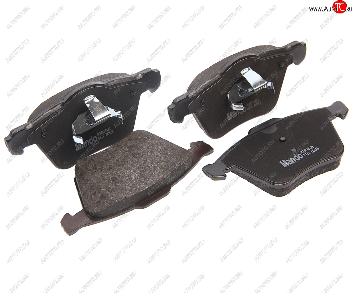 2 099 р. Колодки тормозные FORD S-Max,Galaxy LAND ROVER Freelander VOLVO S80,V60,V70 передние (4шт.) MANDO MANDO mbf015522 MANDO mbf015522  с доставкой в г. Кемерово