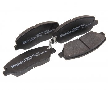 3 379 р. Колодки тормозные HYUNDAI Santa Fe (09-) KIA Sorento (09-) передние (4шт.) MANDO MANDO mbf015551 MANDO mbf015551  с доставкой в г. Кемерово. Увеличить фотографию 1