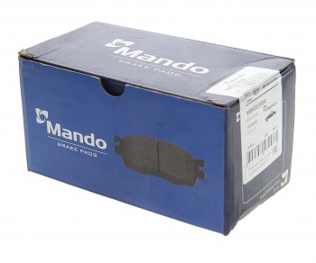 3 699 р. Колодки тормозные HYUNDAI Creta (17-) передние (4шт.) MANDO MANDO mbf015554 MANDO mbf015554  с доставкой в г. Кемерово. Увеличить фотографию 3