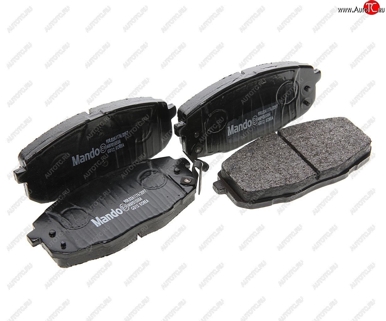 3 699 р. Колодки тормозные HYUNDAI Creta (17-) передние (4шт.) MANDO MANDO mbf015554 MANDO mbf015554  с доставкой в г. Кемерово