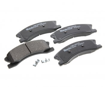 3 269 р. Колодки тормозные JEEP Grand Cherokee (99-04) (2.7) передние (4шт.) MANDO MANDO mbf015578 MANDO mbf015578  с доставкой в г. Кемерово. Увеличить фотографию 1