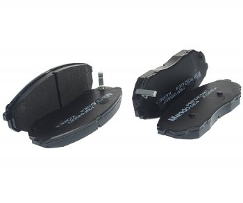 1 779 р. Колодки тормозные HYUNDAI Santa Fe (00-),Trajet (99-) KIA Sorento передние (4шт.) MANDO MANDO mbf015587 MANDO mbf015587  с доставкой в г. Кемерово. Увеличить фотографию 1
