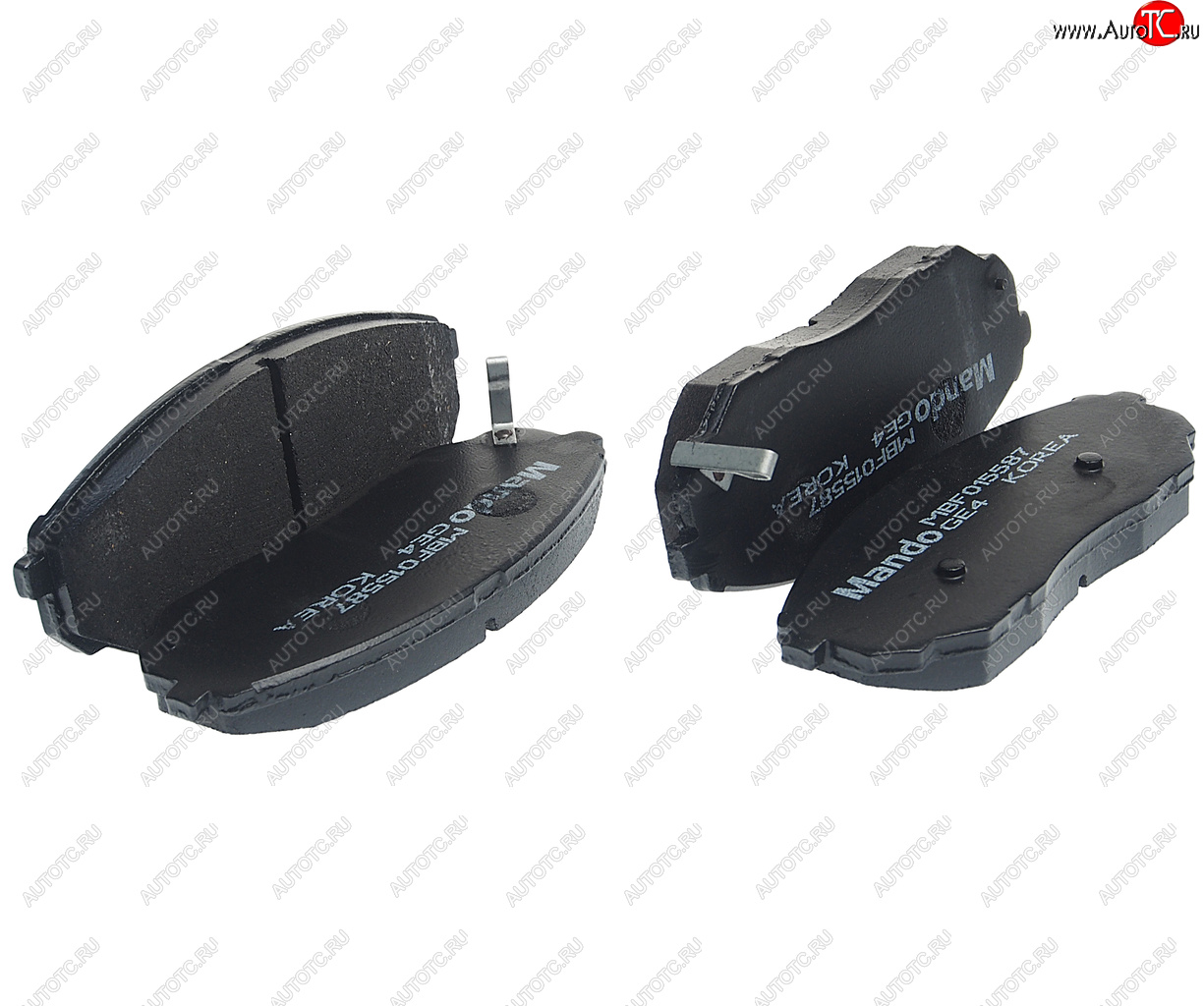 1 779 р. Колодки тормозные HYUNDAI Santa Fe (00-),Trajet (99-) KIA Sorento передние (4шт.) MANDO MANDO mbf015587 MANDO mbf015587  с доставкой в г. Кемерово