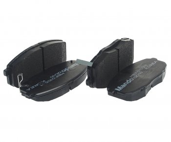 1 079 р. Колодки тормозные KIA Cerato (08-) передние (4шт.) MANDO MANDO mbf015591 MANDO mbf015591  с доставкой в г. Кемерово. Увеличить фотографию 1